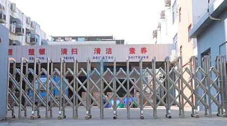 伸缩门案例
